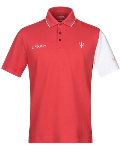 Zegna Polo Shirt - Red