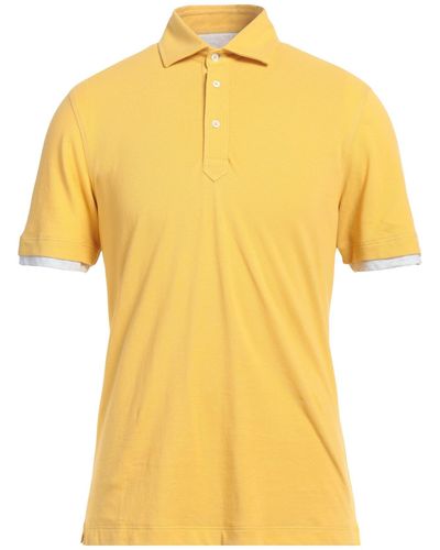 Brunello Cucinelli Poloshirt - Gelb