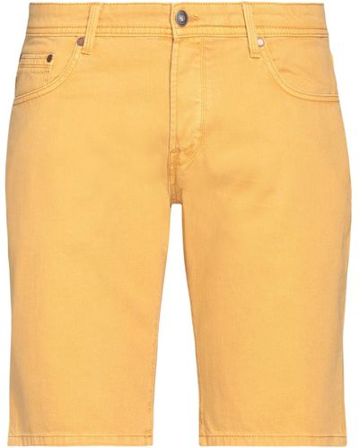 Impure Denim Shorts Cotton - Orange