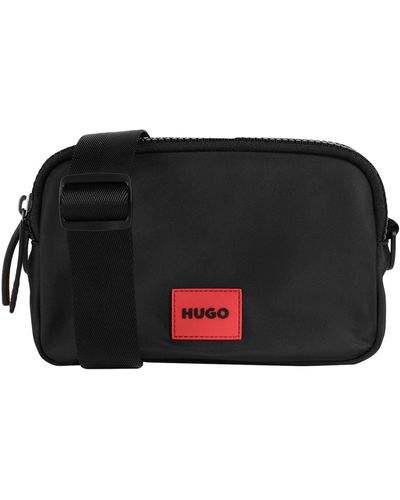 HUGO Cross-body Bag - Black