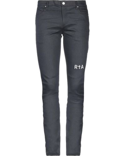 RTA Denim Pants - Black