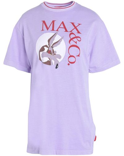 Mujer Max&Co. Camiseta de algodón con logo - TEE Fantasìa Color
