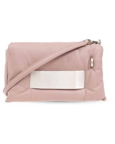 Rick Owens Bolso con bandolera - Rosa