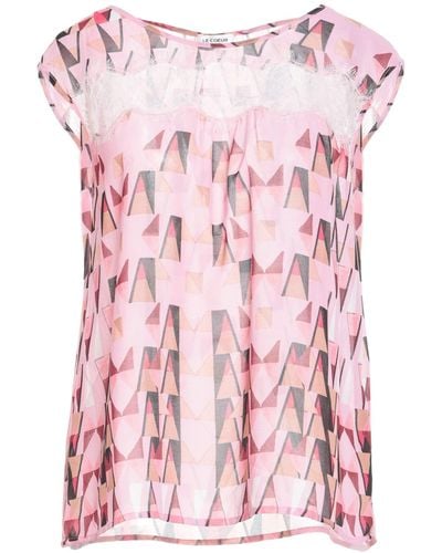 LE COEUR TWINSET Top - Pink