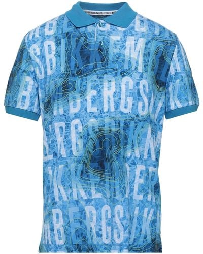 Bikkembergs Polo Shirt - Blue