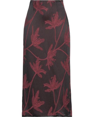 Grifoni Maxi Skirt - Red
