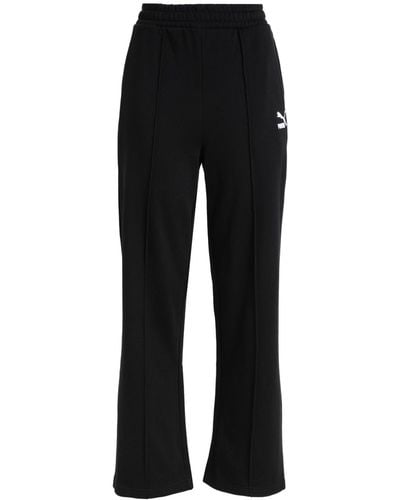 PUMA 535686-99 Classics Straight Sweatpants Tr Pants Cotton - Black