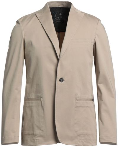 T-jacket By Tonello Sand Blazer Cotton, Elastane - Natural