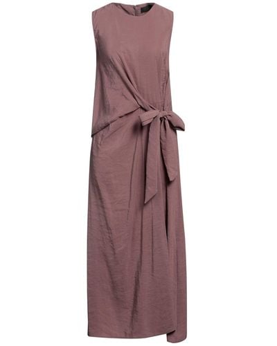 Elvine Midi Dress - Purple