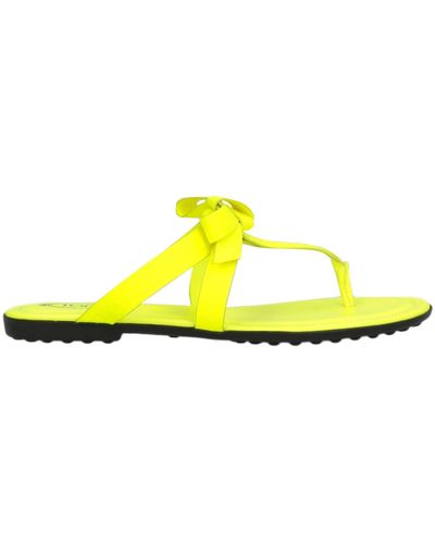 Tod's Thong Sandal - Yellow