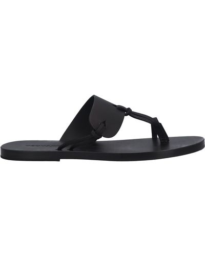 DSquared² Toe Post Sandals - Black