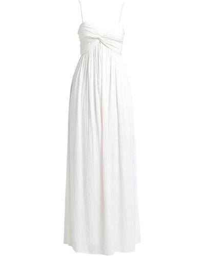 NA-KD Langes Kleid - Weiß