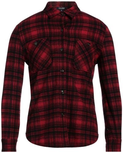 Woolrich Shirt Wool, Polyester, Elastane - Red