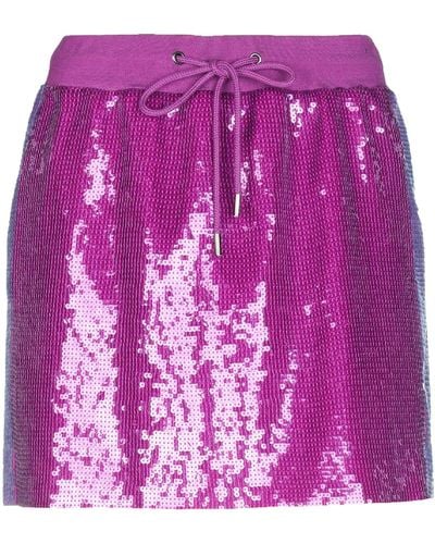 Alberta Ferretti Mini Skirt - Purple