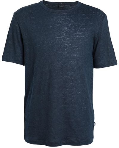 BOSS T-shirts - Blau