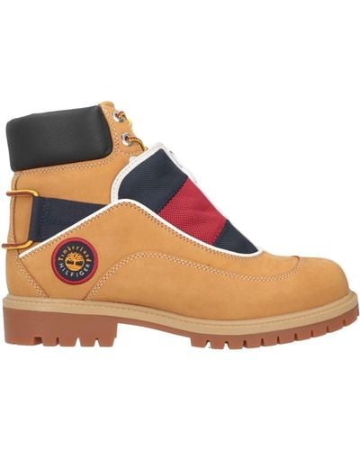 TOMMY HILFIGER x TIMBERLAND Ankle Boots - Natural