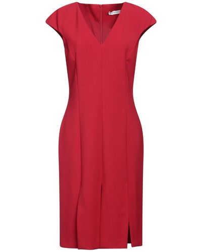 SIMONA CORSELLINI Midi Dress - Red