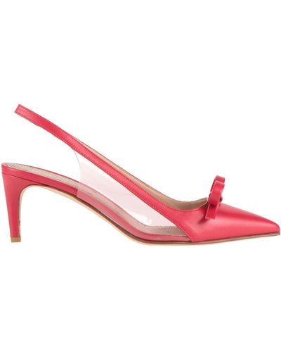 Red(V) Court Shoes - Pink