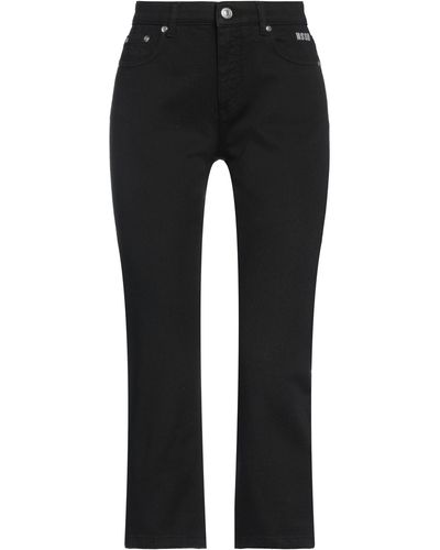 MSGM Pantaloni Jeans - Nero