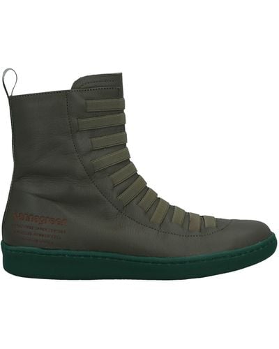 Kanna Ankle Boots - Green