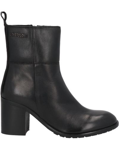 LOVETOLOVE® Ankle Boots - Black