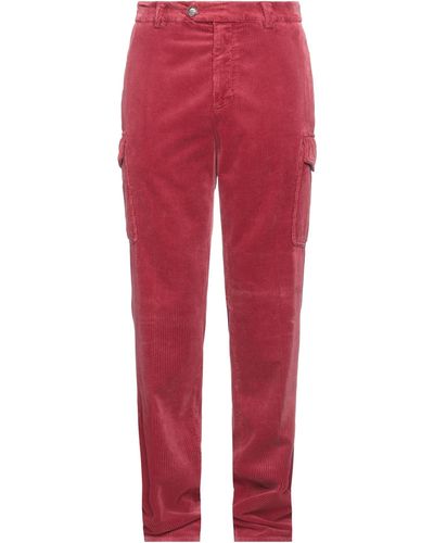 Brunello Cucinelli Pantalone - Rosso