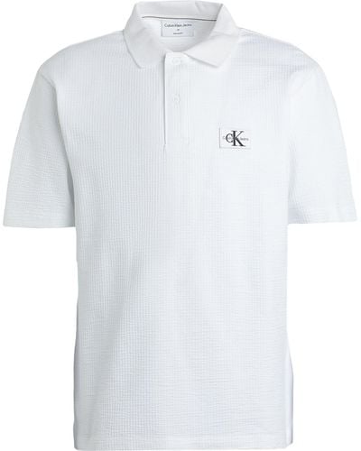 Calvin Klein Poloshirt - Weiß