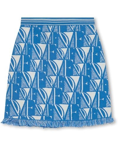 Diane von Furstenberg Mini-jupe - Bleu