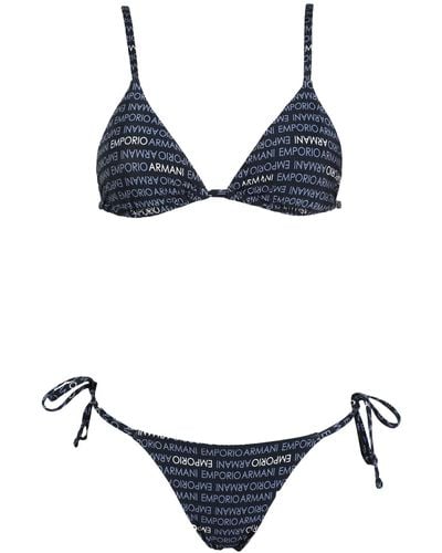 Emporio Armani Bikini - Blau