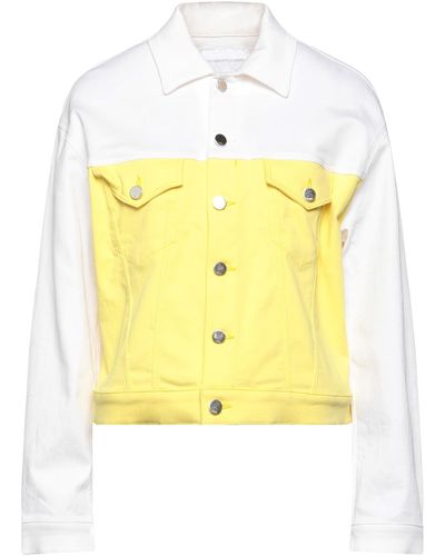 Karl Lagerfeld Denim Outerwear - Yellow