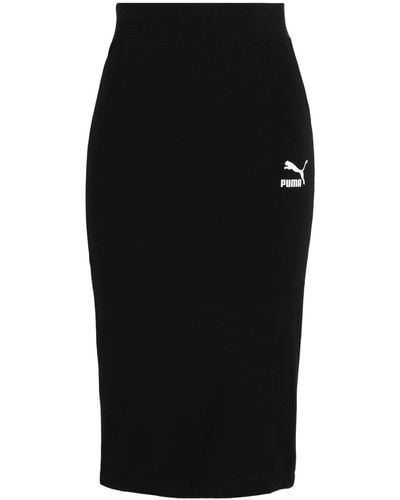 PUMA Midi Skirt - Black