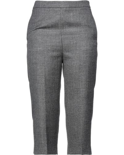Fabiana Filippi Cropped Trousers - Grey