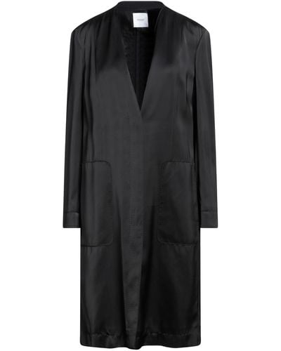 Agnona Overcoat & Trench Coat - Black