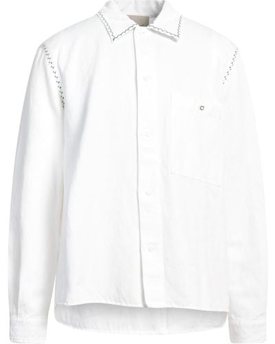 Nick Fouquet Denim Shirt - White
