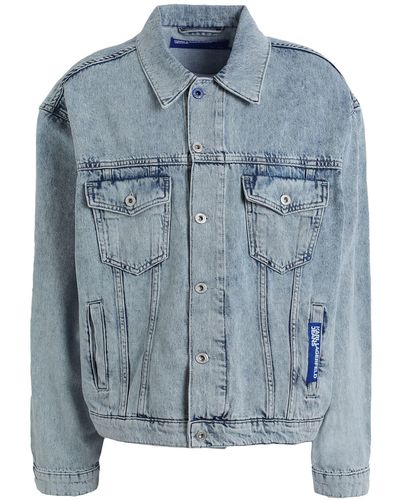 Karl Lagerfeld Jeansjacke/-mantel - Blau