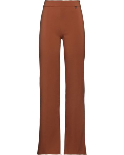 LUCKYLU  Milano Trousers - Brown