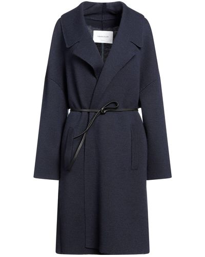Fabiana Filippi Overcoat & Trench Coat - Blue