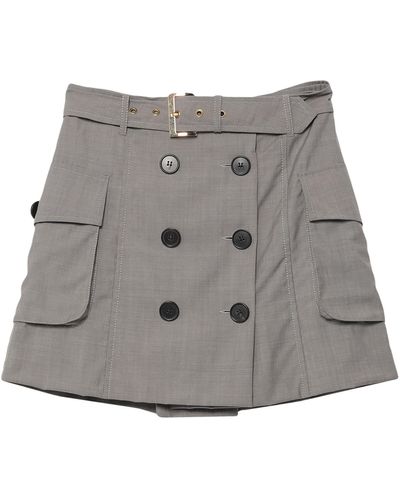Bui De Barbara Bui Mini Skirt - Gray