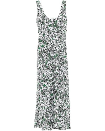 Cedric Charlier Vestito Midi - Verde