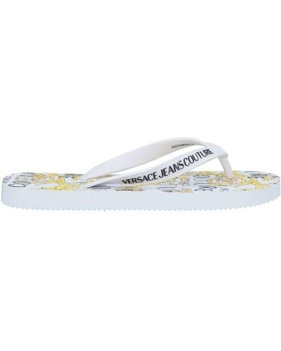 Versace Thong Sandal - White