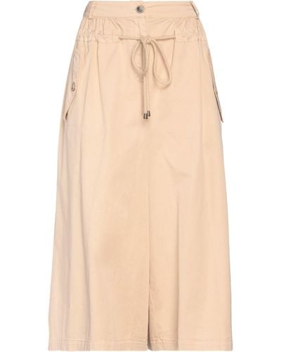 Semicouture Cropped Trousers - Natural
