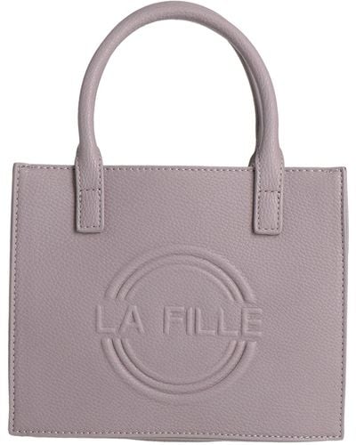 La Fille Des Fleurs Handbag - Purple