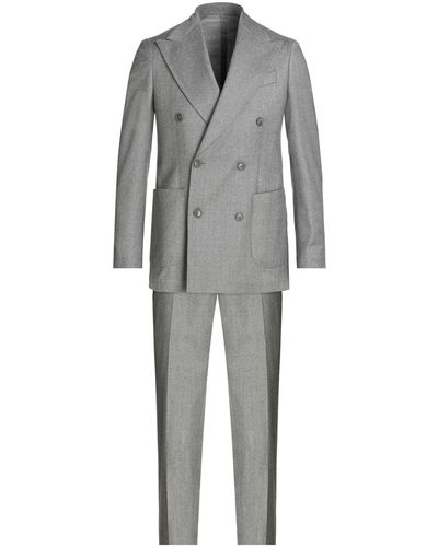 Mp Massimo Piombo Suit - Gray
