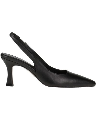 J.A.P. JOSE ANTONIO PEREIRA Court Shoes - Black