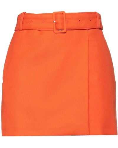 Ami Paris Mini Skirt - Orange