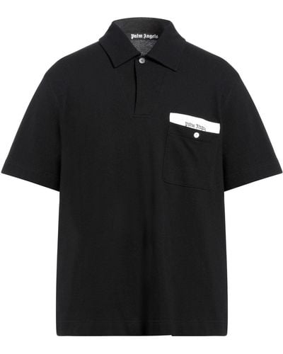Palm Angels Polo Shirt - Black