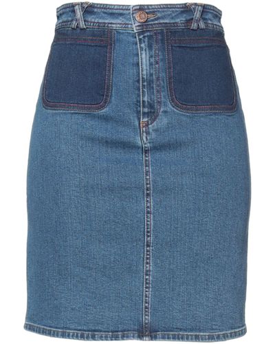 See By Chloé Gonna Jeans - Blu