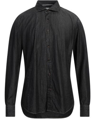 Tintoria Mattei 954 Denim Shirt - Black