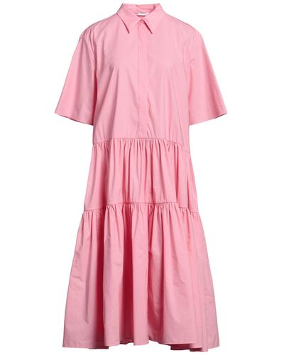 Cecilie Bahnsen Midi Dress - Pink