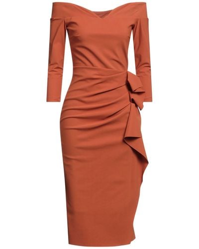 La Petite Robe Di Chiara Boni Midi Dress - Orange